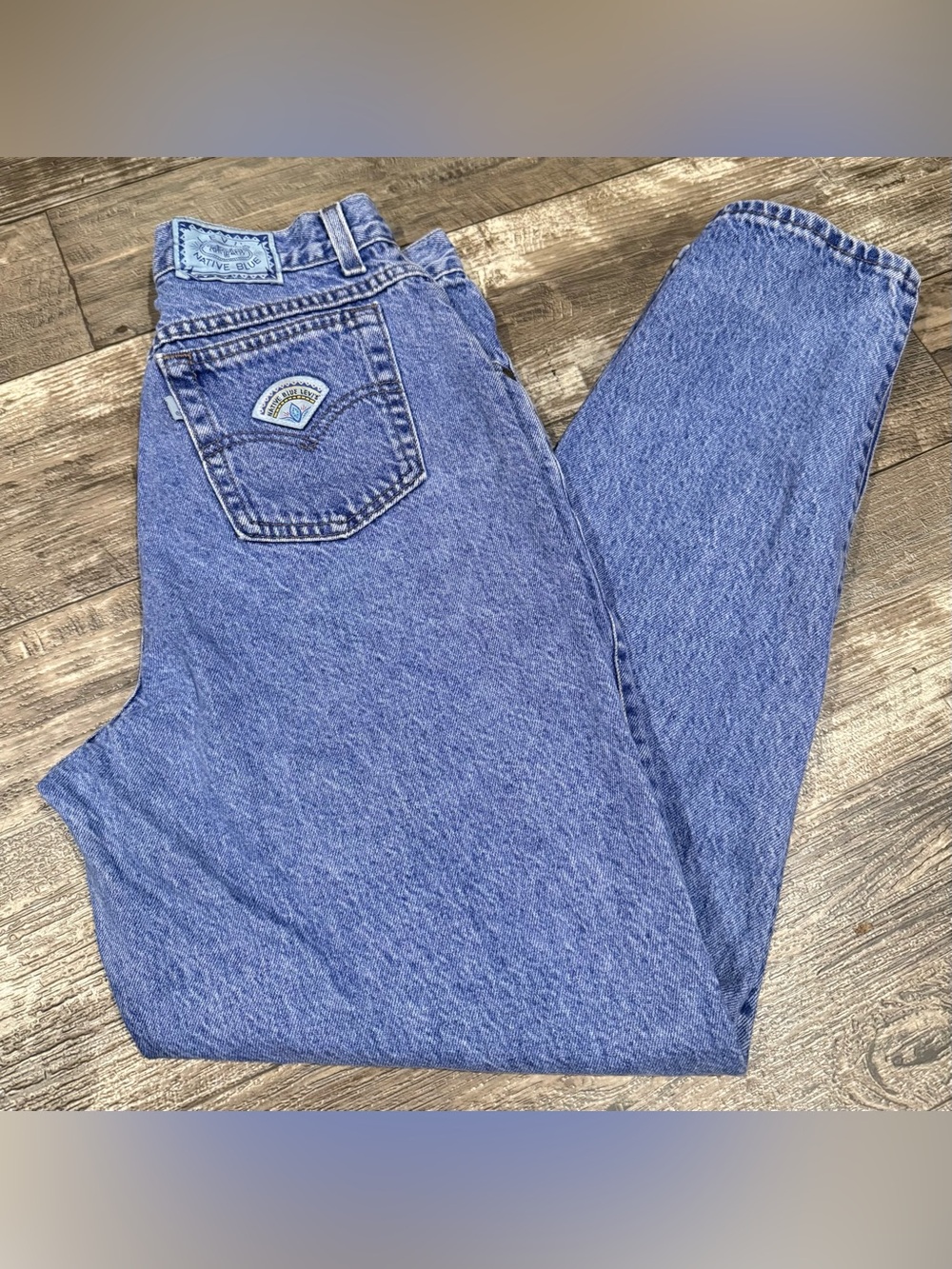 Levi’s Native Blue High Rise Mom Jeans USA Size 12